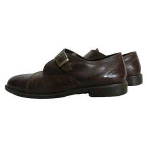 Stanley Blacker Men's 9 Monk Strap Cap Toe Brogue